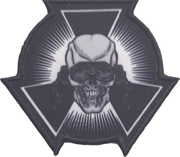 Megadeth - Skull Start Patch - Zwart