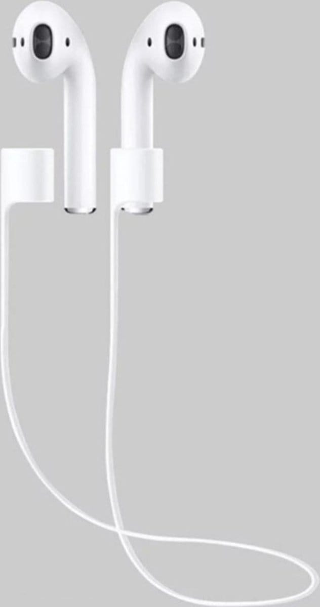 Hiden - Airpods Draad - Kabel - Oortjes - Siliconen - Accessoires | Wit