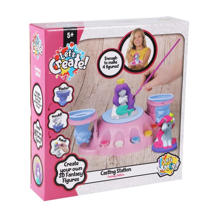 Top1Toys Verf En Gipsgiet Station (2 - 4 jaar)