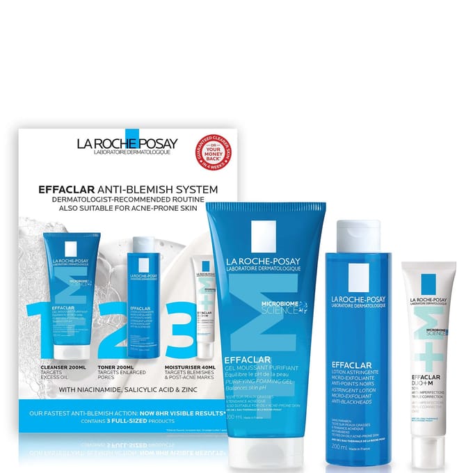 La Roche-Posay Effaclar 3-Staps Oneffenhedensyseteem 440 ml