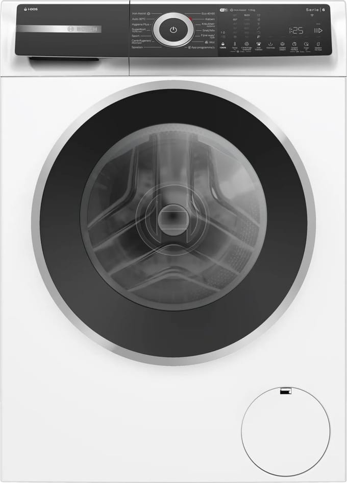 Bosch Serie 6 WGH246A5NL wasmachine Voorlader 9 kg 1600 RPM Wit