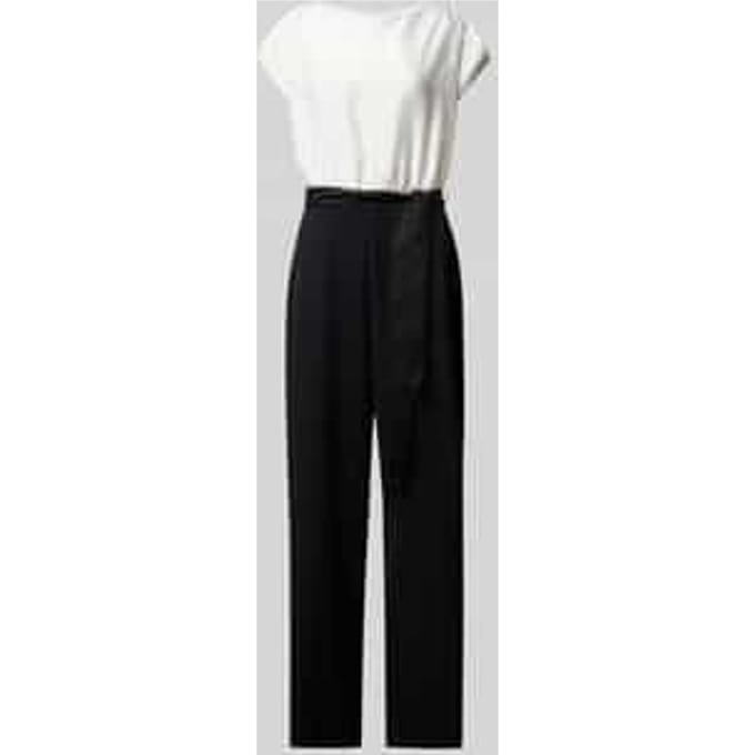 Jumpsuit met ronde hals