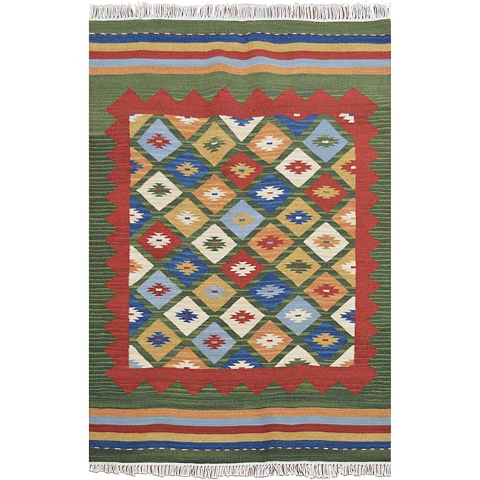 Vloerkleed Kilim Classic Laagpolig wol | Bakero