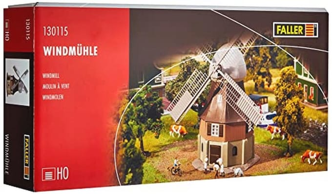 Windmolen modelbouwset - H0 schaal 1:87 voor regionale modellen