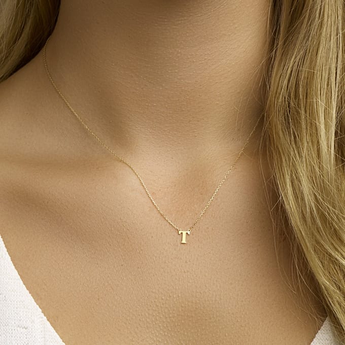 Collier Letter 40 - 42 - 44 Cm