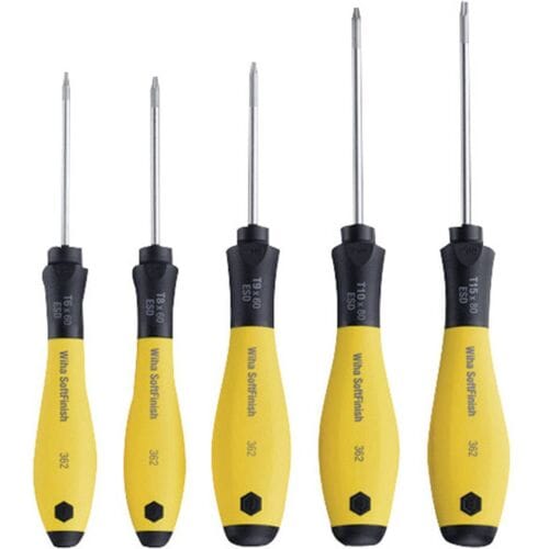 Wiha Schroevendraaierset ESD 5-delig Binnen-Torx
