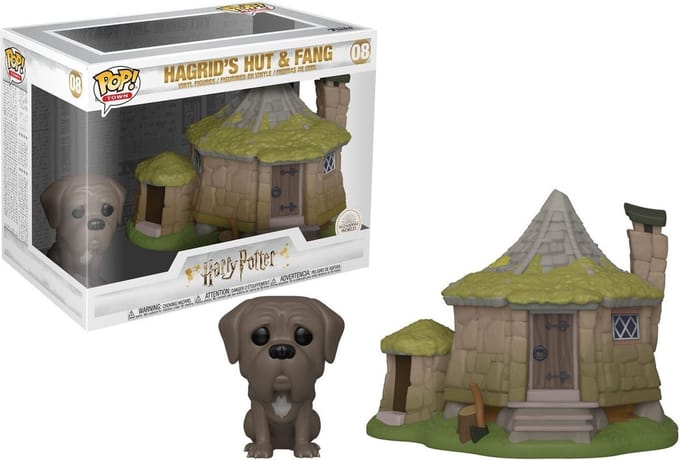 Funko pop! figuur harry potter: hagrid's hut with fang