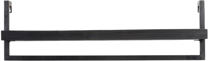 Light & Living Wandplank Maddison - Mat zwart - 80x15x24cm - Modern