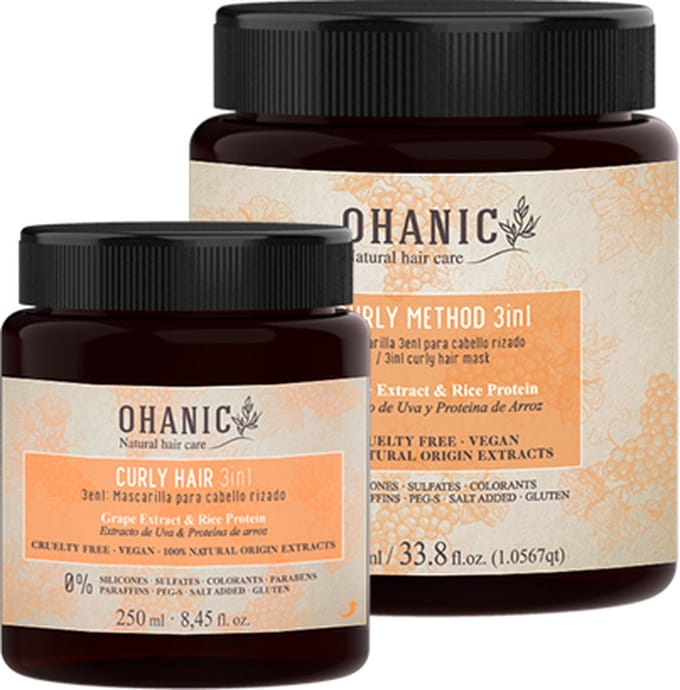 OHANIC Curly Hair 3 In 1 Mask 1000ml