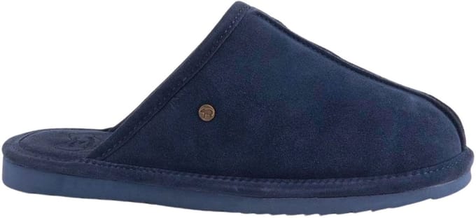 Warmbat Barron Heren Sloffen - Donkerblauw - Maat 42