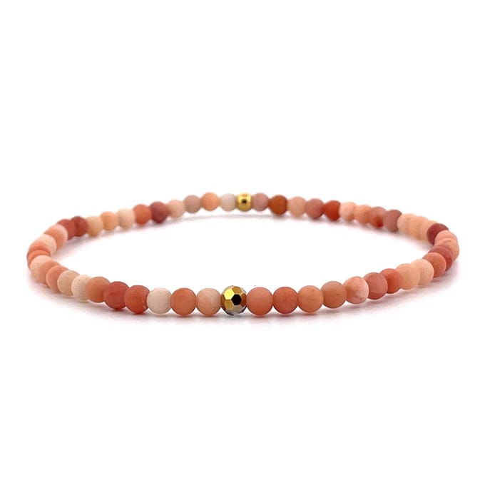 IbizaMen - heren armband - aventurijn - 4mm - 21cm