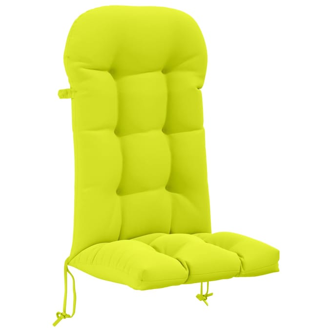 vidaXL - Zon - Ligzitzak - Kussen - PUTTEN - 100% - Polyester - Heldere - Groen.