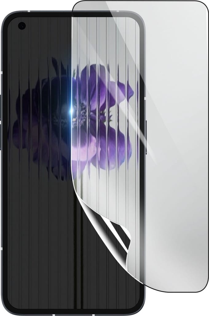 3mk, Geschikt voor Nothing Phone 1, Schokbestendige Hydrogel Screenprotector, Transparant