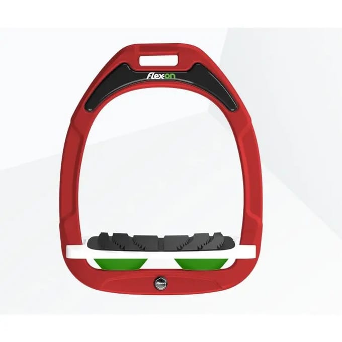 Grip Steigeren Schuin Rood/Wit/Groen Flex-On Green Composite
