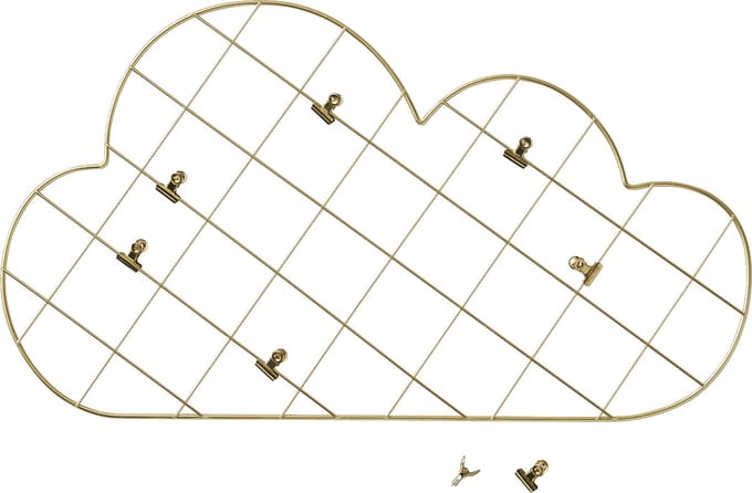 Vertbaudet Messing prikbord Wolk