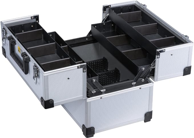allit gereedschapkoffer AluPlus Tool >L< 36C, zilver