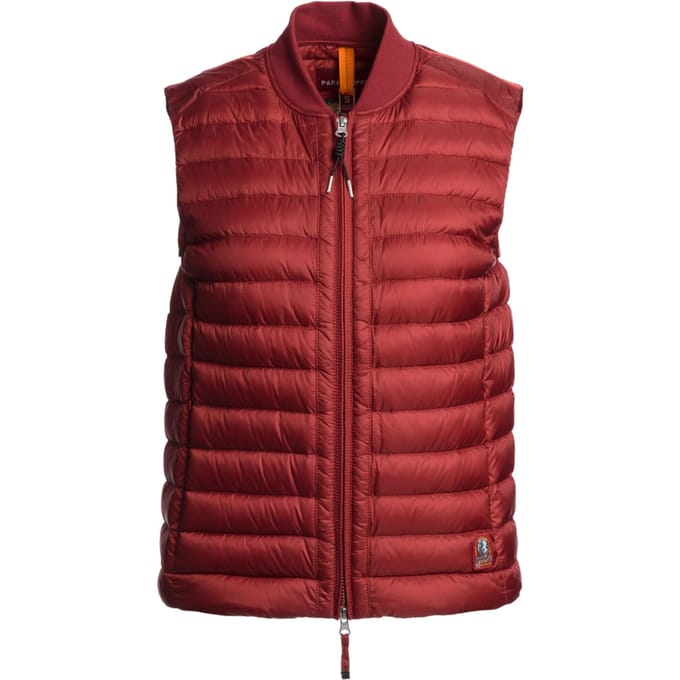 Parajumpers Rosanna Donker Karmijnrood Dons Gilet