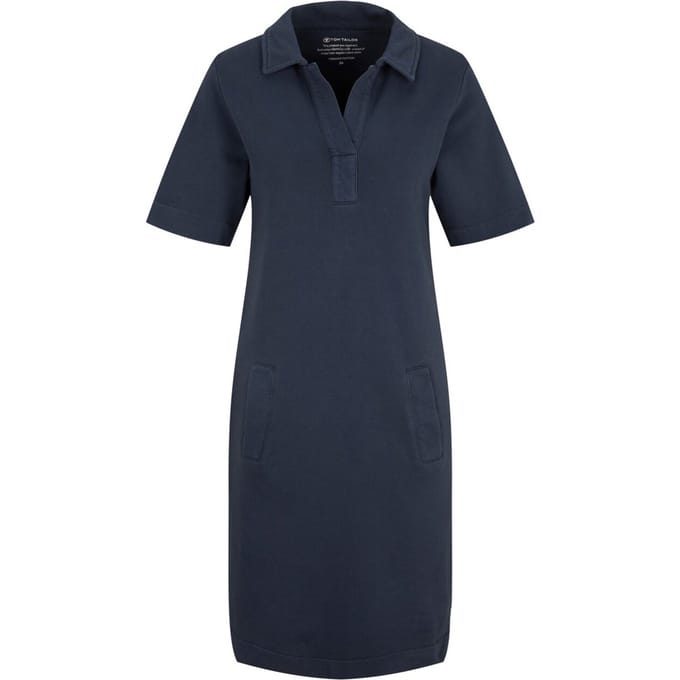 TOM TAILOR - maat 40 - sweat dress with natural dye Dames Jurk