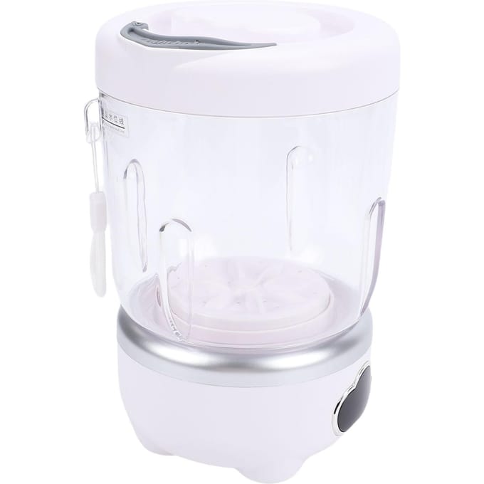 Wasmachine voor Ondergoed Witte Kleur 3 Modi Opvouwbaar 1.6L Draagbaar Snoerloos Ondergoed Wasmachine white