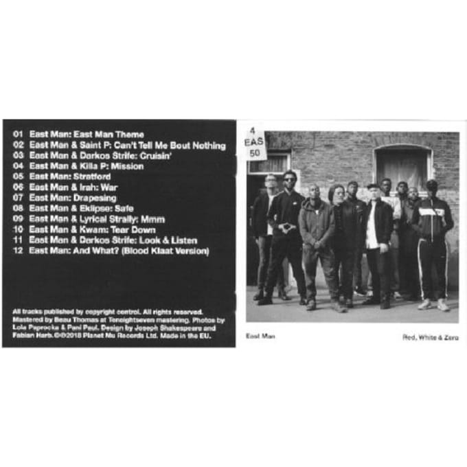 East Man - Red, White & Zero (CD)