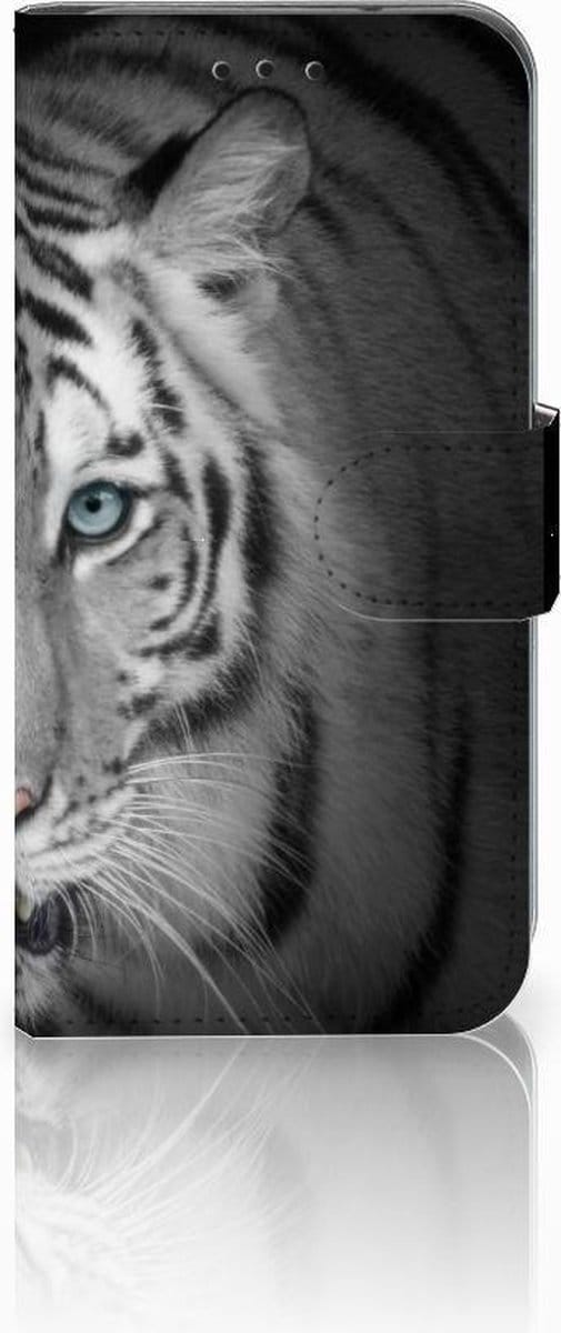 Samsung Galaxy S10e Telefoonhoesje met Pasjes Tijger