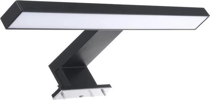 Wandlamp - Spiegellamp LED - Make-up aanbrengen - IP44 waterdicht - 30 cm - Zwart