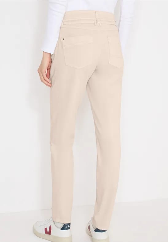 Broek met smalle pijpen