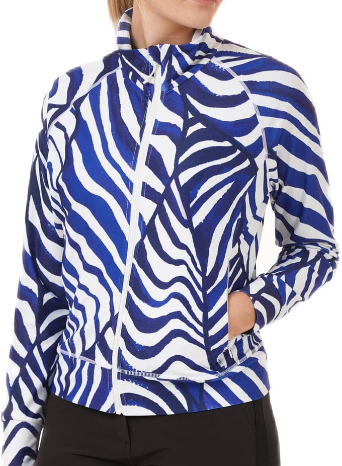Func Factory dames Sportvest Isa blue zebra maat M