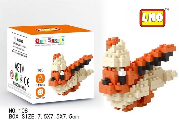 Miniblocks - bouwset / 3D puzzel - educational toys - bouwdoos mini blokjes - 147 st