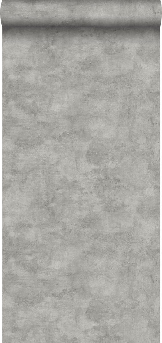 ESTAhome behang betonlook warm grijs - 53 cm x 10.05 m - 138907