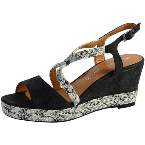 Sandalen met sleehak The Divine Factory 147029