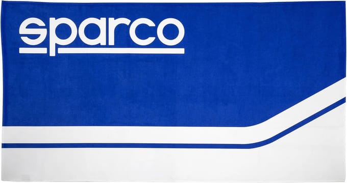 Sparco Sporthanddoek Accessoire - Zwart — Blauw — Maat Onesize
