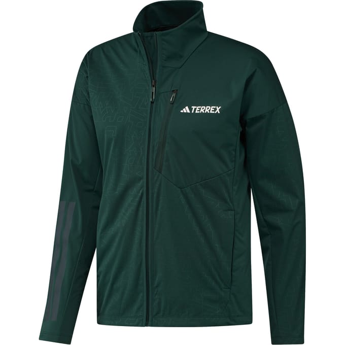 adidas Terrex XPR Softshell Hardloopjas Heren-groen