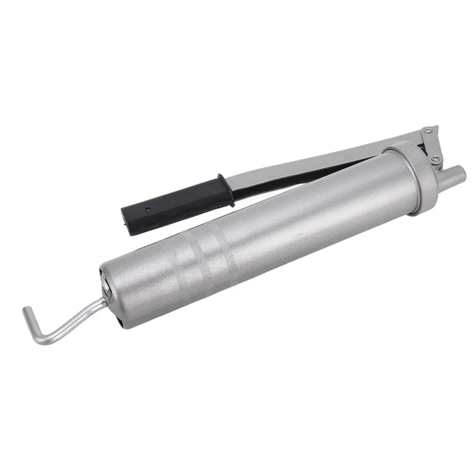 Vetspuit 8000PSI Hoge Druk 400cc Handmatige Olieer Vetspuit 45# Staal voor Smering gray