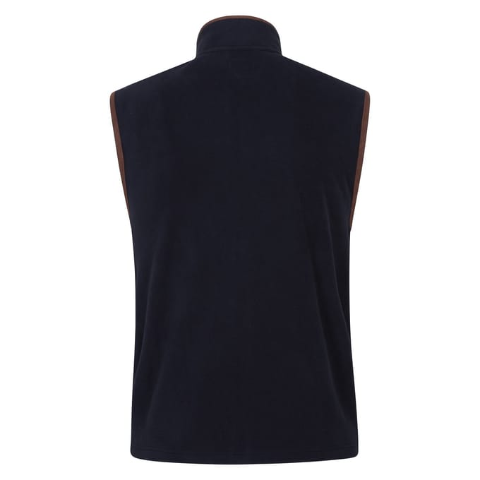 Mountain Warehouse Heren Rove Fleece Gilet (Marine)