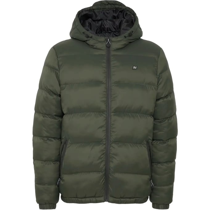 Blend Winterjas Capuchon Groen - Maat S