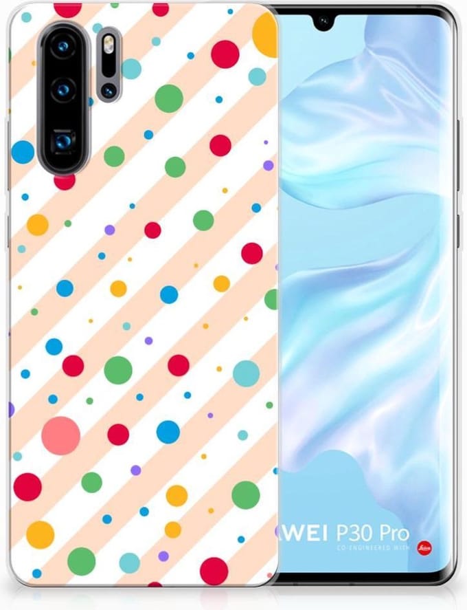 Huawei P30 Pro TPU bumper Dots