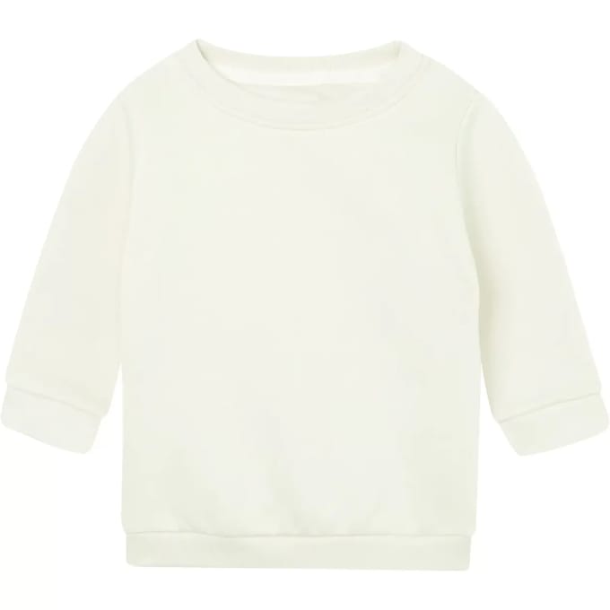 Baby sweatshirt met ronde hals Babybugz Essential