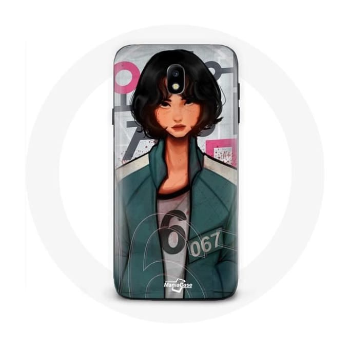 Samsung Galaxy J3 2017 hoesje Squid Game Kang Sae Byeok-serie