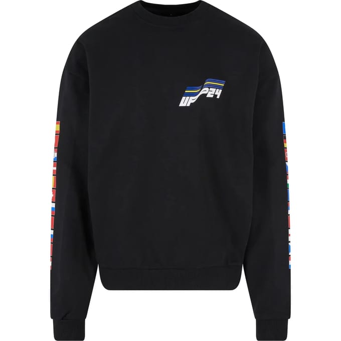 Ultra dik katoenen sweatshirt met ronde hals Mister Tee