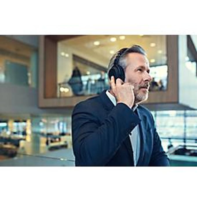 Over-Ear Bluetooth Headset SENNHEISER EPOS AI™ ADAPT 660, Active Noise Cancelling, met Alexa, vouwbaar, binaurale