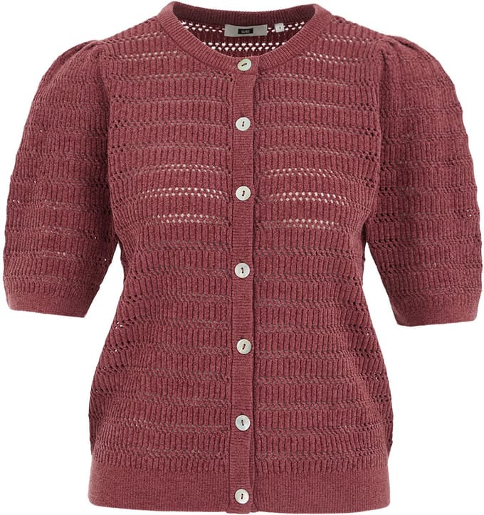 WE Fashion Dames vest met open structuur