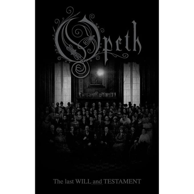 Opeth The Last Will And Testament Unisex Vlag - meerkleurig - Standard