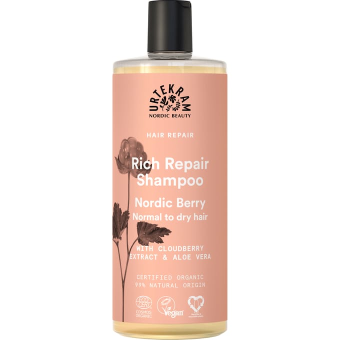 Urtekram Nordic Berry Shampoo Normaal tot Droog Haar 500 ml