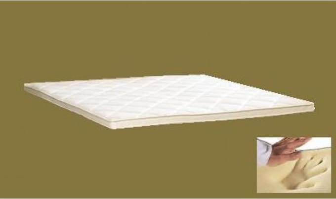 Topper NASA Deluxe 6cm 90x210 - Traagschuim topper 90x210