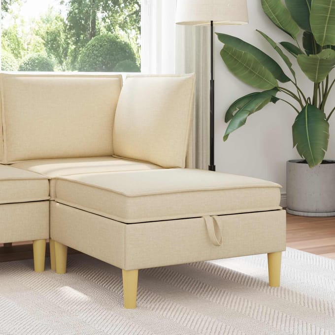 vidaXL - Sofa - met - opslag - Stof