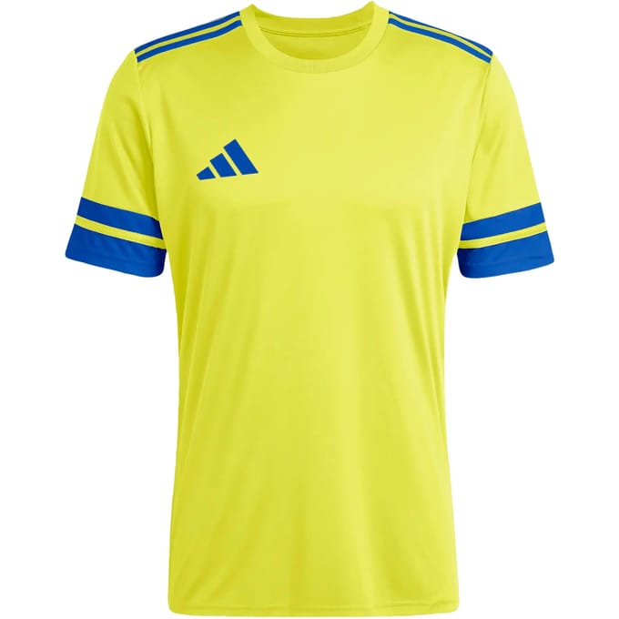 Adidas Squadra 25 T-shirt Met Korte Mouwen Geel L / Regular Man