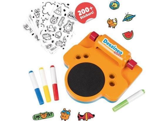 Jumbo - Dessineo Sticker Studio - Stickers maken - Kleur je eigen stickers