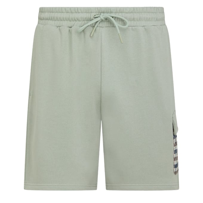 Aquascutum Active Lamina Pocket Salvia Lichtgroene Shorts