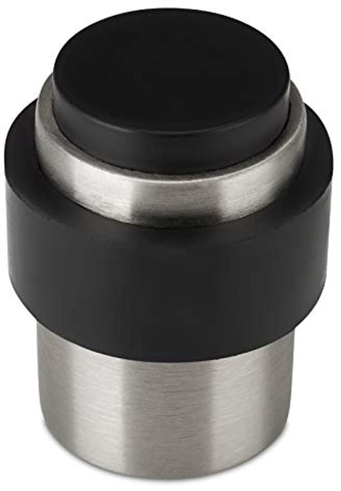 Deurstopper Ø 35 mm met rubber bescherming tegen schade